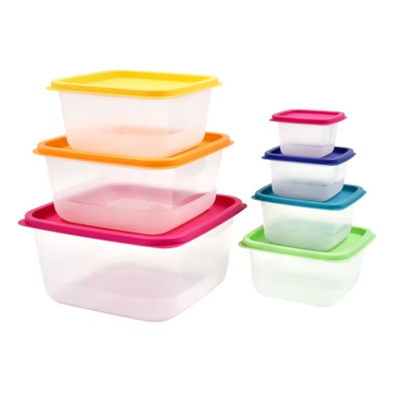 ชุดกล่องเก็บอาหารพลาสติกสีรุ้ง - Best Food Storage บทวิจารณ์และราคา