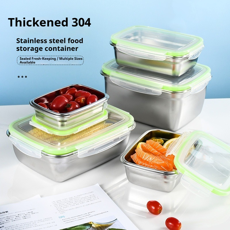 ชุดกล่องอาหารกลางวันสแตนเลส 30 - Food Storage In Stainless Steel บทวิจารณ์และราคา