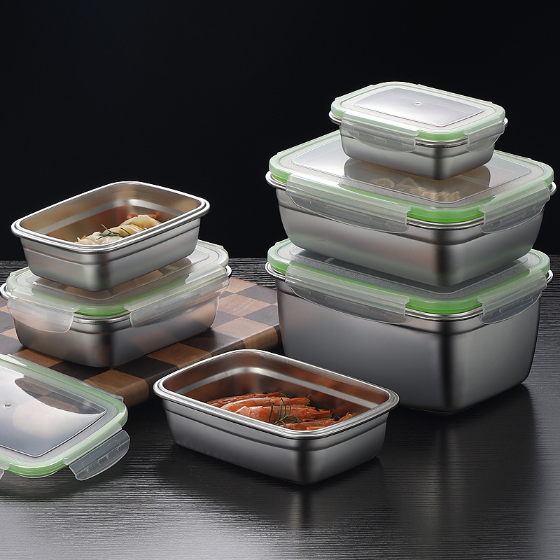 ชุดกล่องอาหารกลางวันสแตนเลส 30 - Food Storage In Stainless Steel บทวิจารณ์และราคา