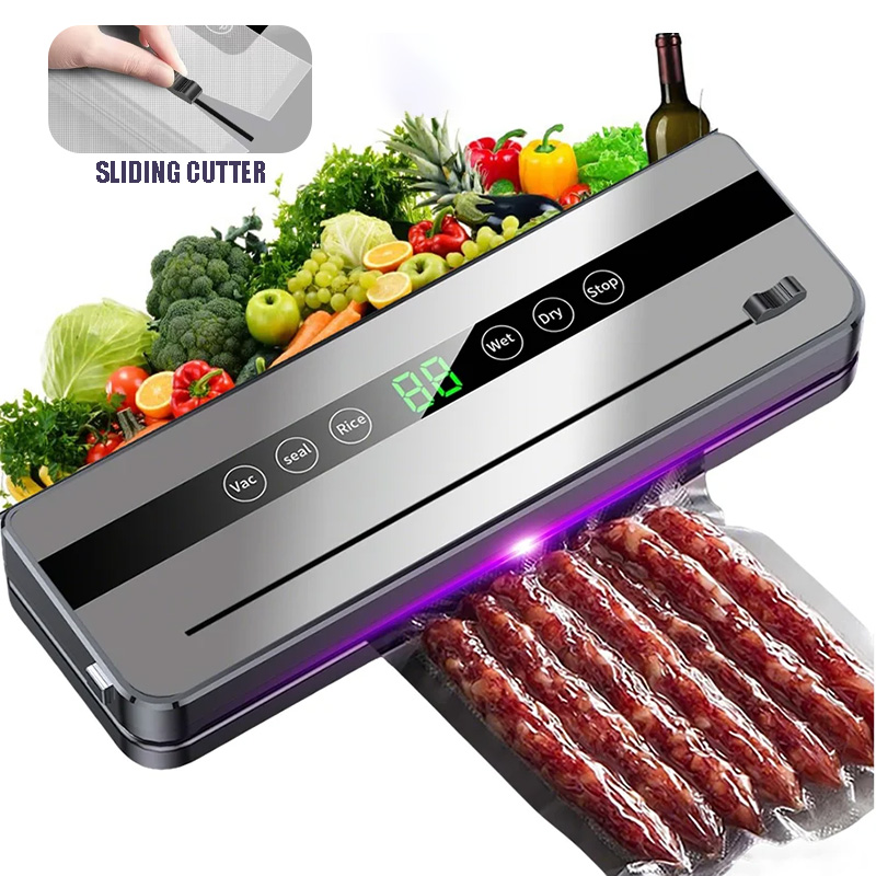 เครื่องซีลสูญญากาศไฟฟ้า Mi สำห - Food Storage Vacuum Sealer Machine บทวิจารณ์และราคา