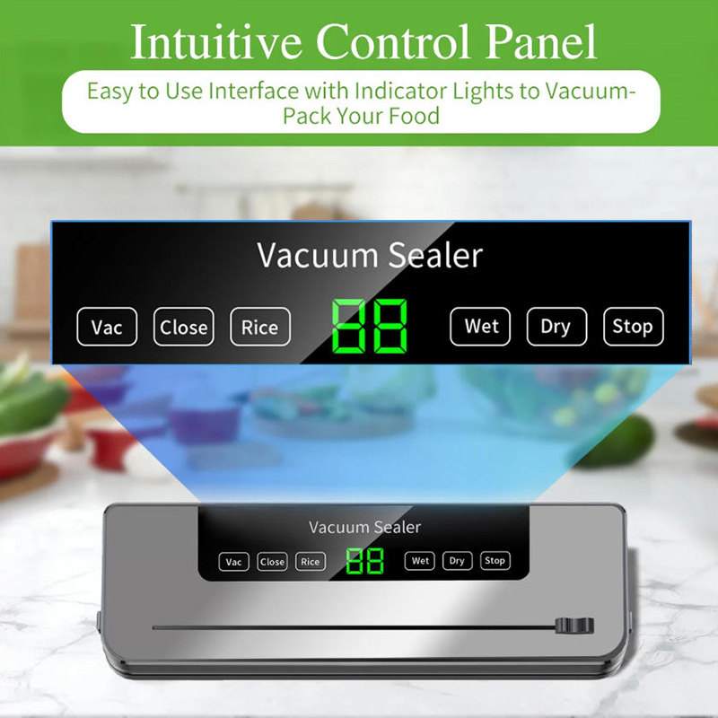 เครื่องซีลสูญญากาศไฟฟ้า Mi สำห - Food Storage Vacuum Sealer Machine บทวิจารณ์และราคา