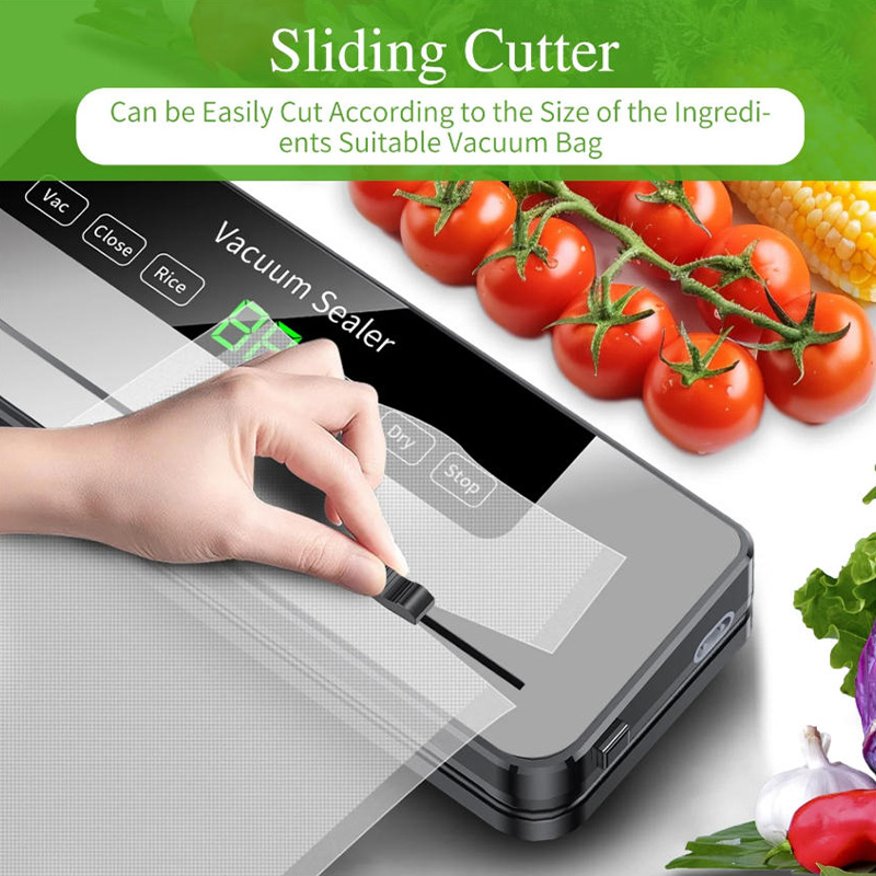เครื่องซีลสูญญากาศไฟฟ้า Mi สำห - Food Storage Vacuum Sealer Machine บทวิจารณ์และราคา