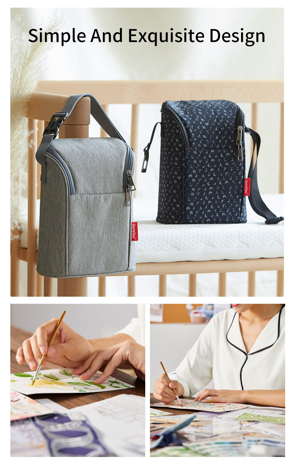 Insular กระเป๋าเก็บความเย็นสำห - Food Storage Moms บทวิจารณ์และราคา