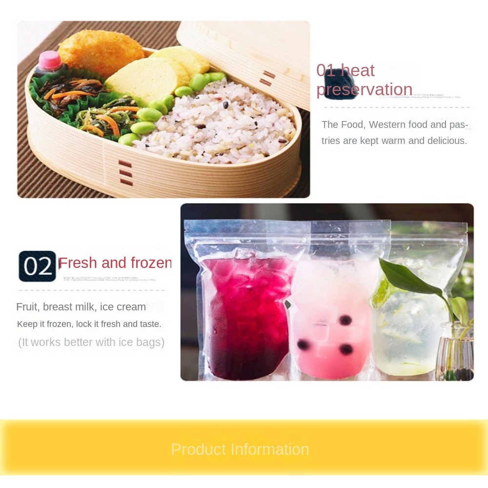 ผ้า Oxford ถุงอาหารกลางวันฉนวน - Food Storage Keep Warm บทวิจารณ์และราคา