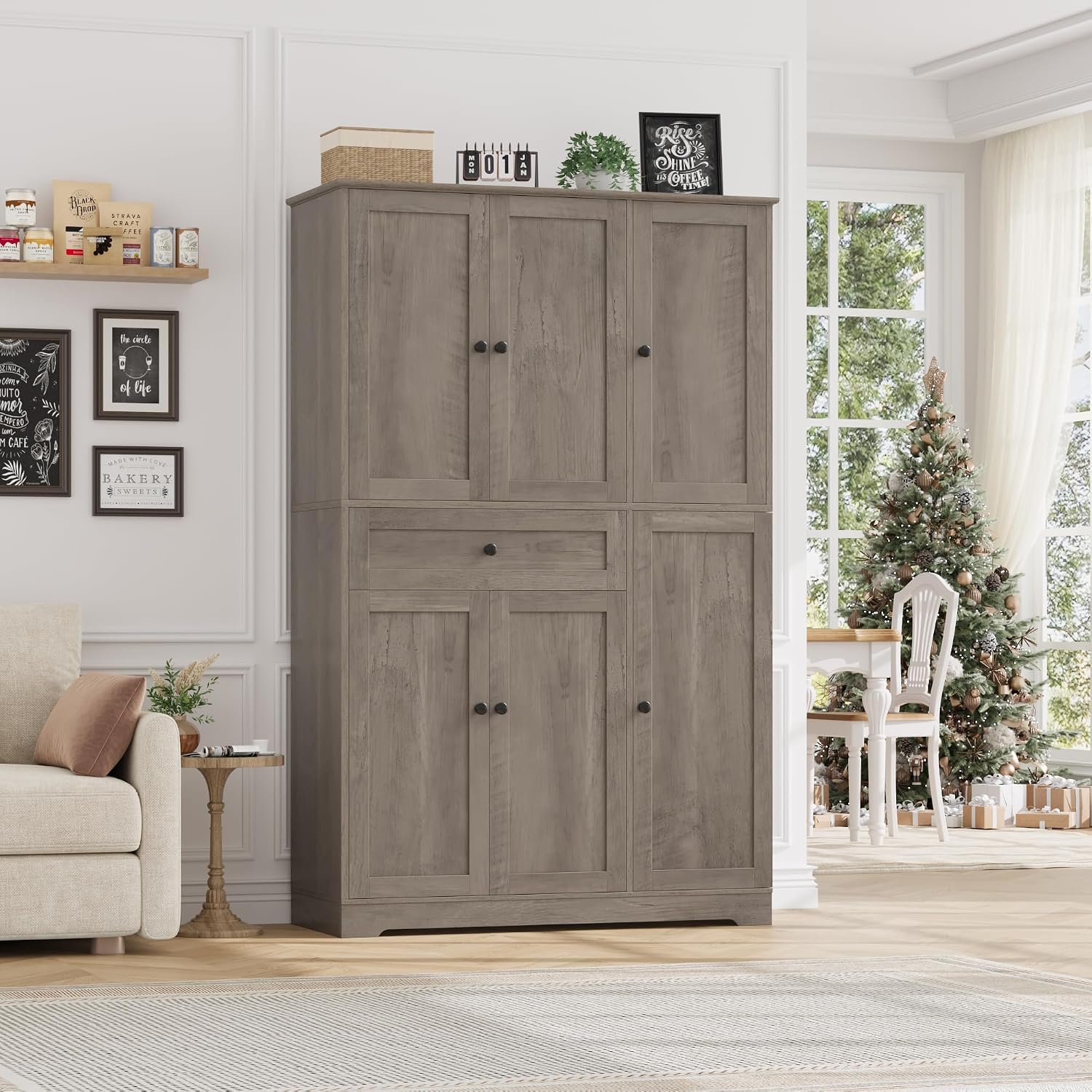 ตู้เก็บของในครัว ตู้เก็บของบนเ - Food Storage In Cabinets บทวิจารณ์และราคา