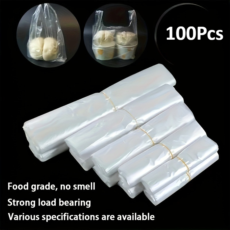 100 ชิ้นมินิถุงพลาสติกใสแบบใช้ - Food Storage Bag บทวิจารณ์และราคา