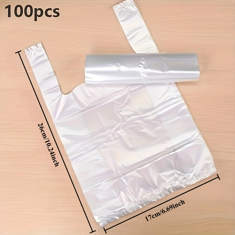 100 ชิ้นมินิถุงพลาสติกใสแบบใช้ - Food Storage Bag บทวิจารณ์และราคา