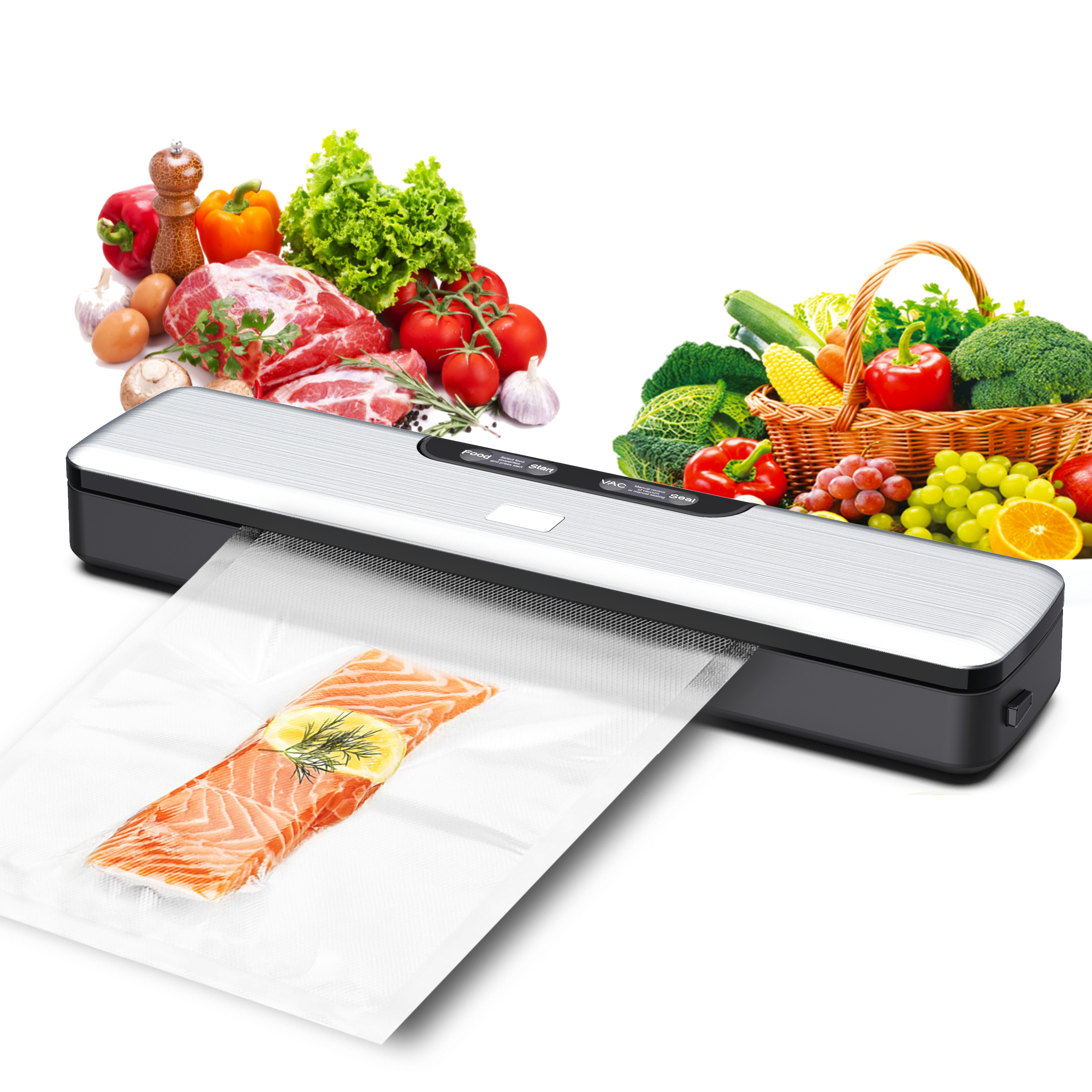 ชุดเครื่องซีลสูญญากาศอเนกประสง - Best Food Storage บทวิจารณ์และราคา