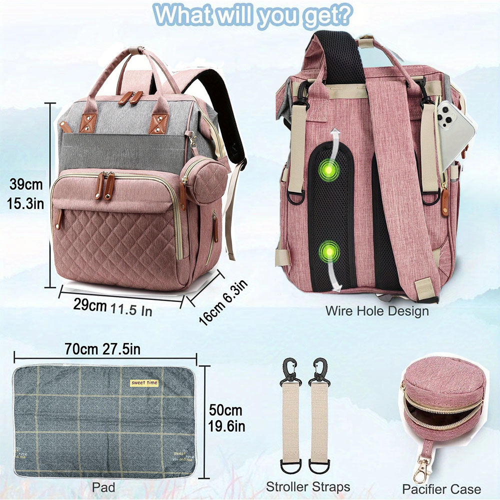 กระเป๋าผ้าอ้อมกระเป๋าเป้สะพายห - Food Storage Moms บทวิจารณ์และราคา