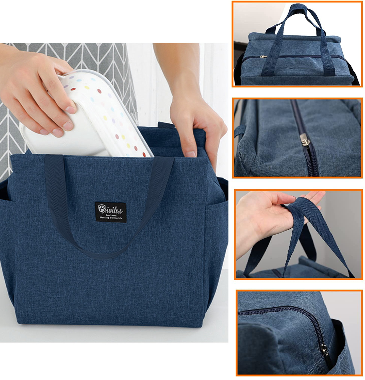 กระเป๋าใส่อาหารกลางวันแบบพกพาส - Food Storage Moms บทวิจารณ์และราคา