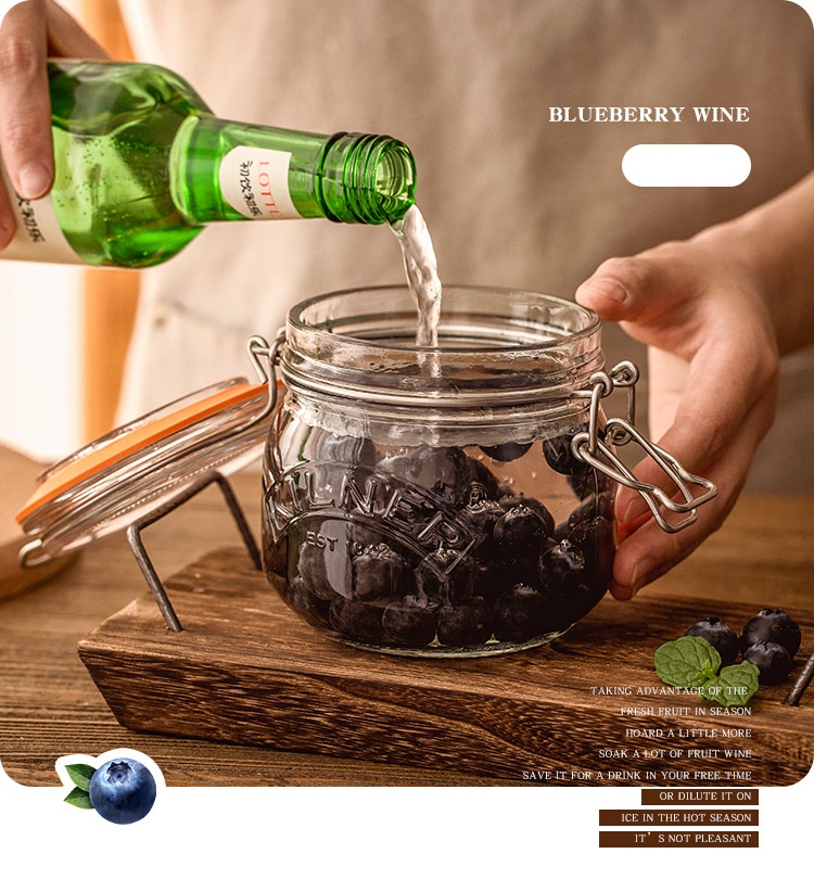 ขวดแก้วใสสำหรับเก็บอาหารในครัว - Food Storage Uk บทวิจารณ์และราคา
