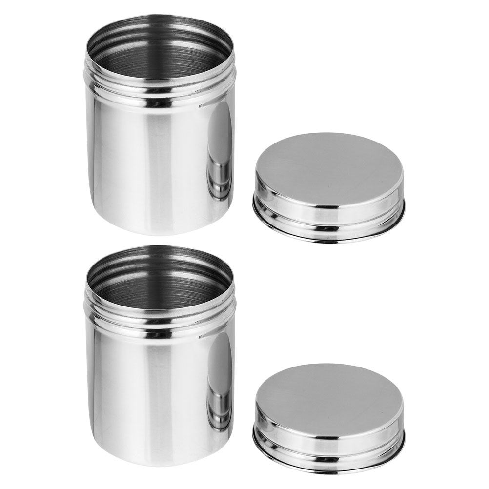 กระปุกสแตนเลส 2 ชิ้น 304 สำหรั - Food Storage In Stainless Steel บทวิจารณ์และราคา