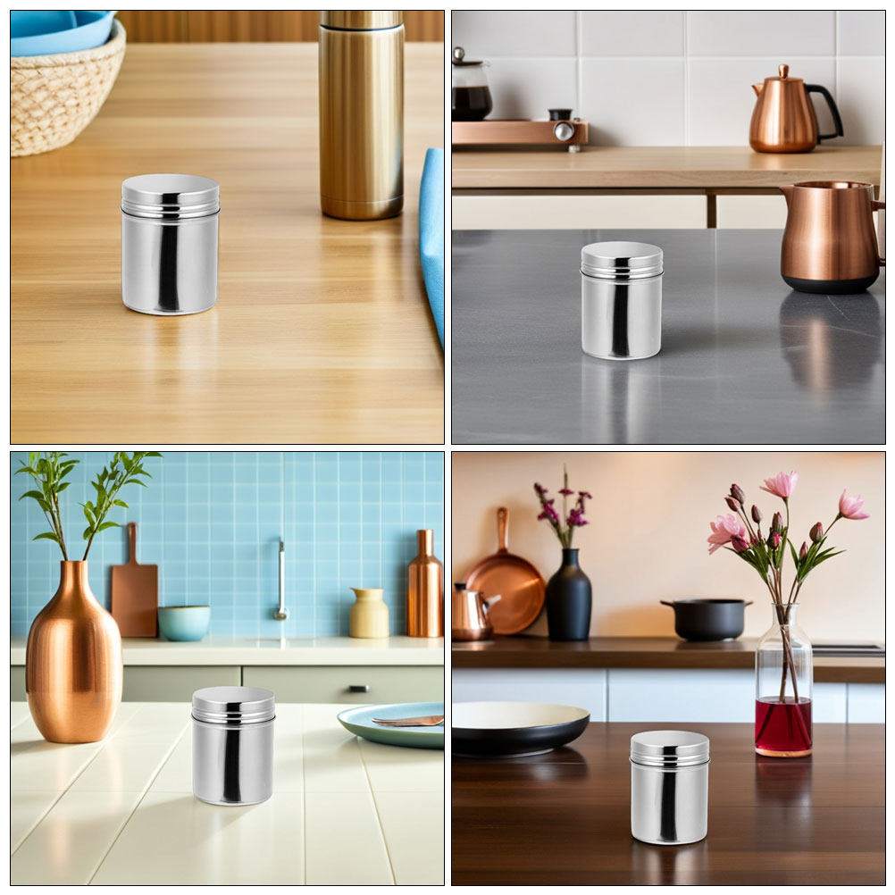 กระปุกสแตนเลส 2 ชิ้น 304 สำหรั - Food Storage In Stainless Steel บทวิจารณ์และราคา