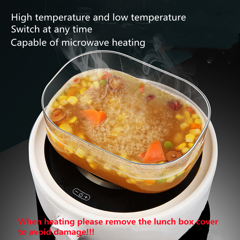 กล่องแก้วบอโรซิลิเกตทรงสี่เหลี - Food Storage Hot บทวิจารณ์และราคา