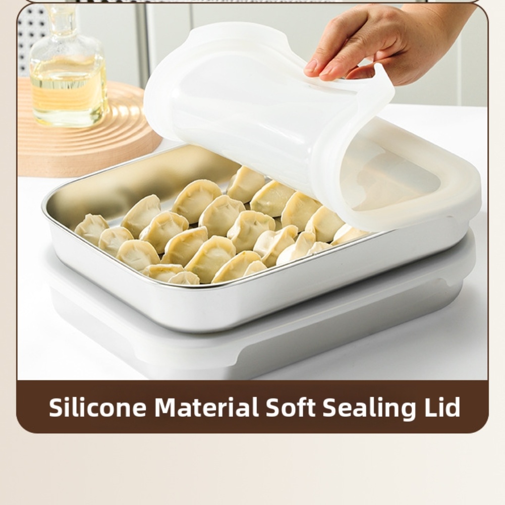 กล่องเก็บอาหารสแตนเลสพร้อมฝาซิ - Food Storage In Stainless Steel บทวิจารณ์และราคา