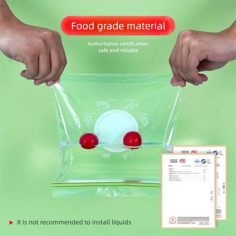 ถุงซีลแบบซิปคู่, ถุงเก็บอาหารพ - Food Storage Bag บทวิจารณ์และราคา