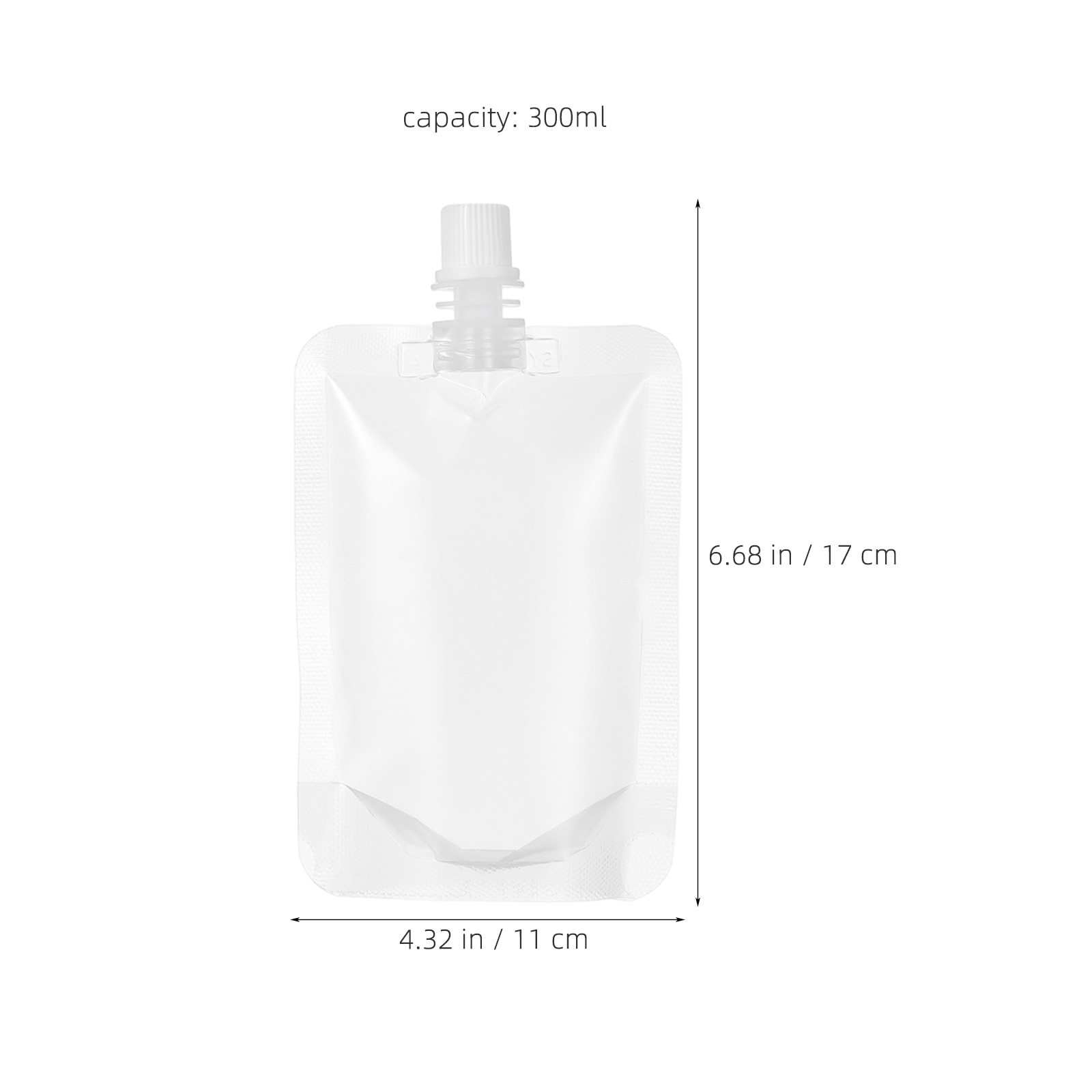 ถุงใส่น้ำผลไม้แบบใสพร้อมพวยกา  - Food Storage Bag บทวิจารณ์และราคา