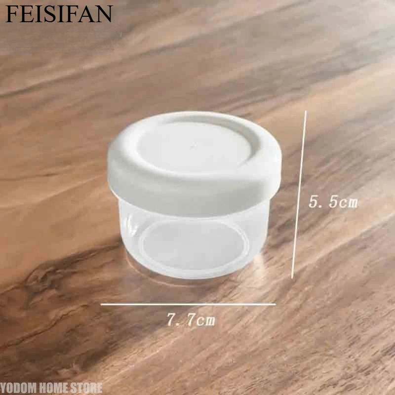 กล่องเก็บอาหารพลาสติกทรงกลมแบบ - Food Storage Containers Plastic Box บทวิจารณ์และราคา