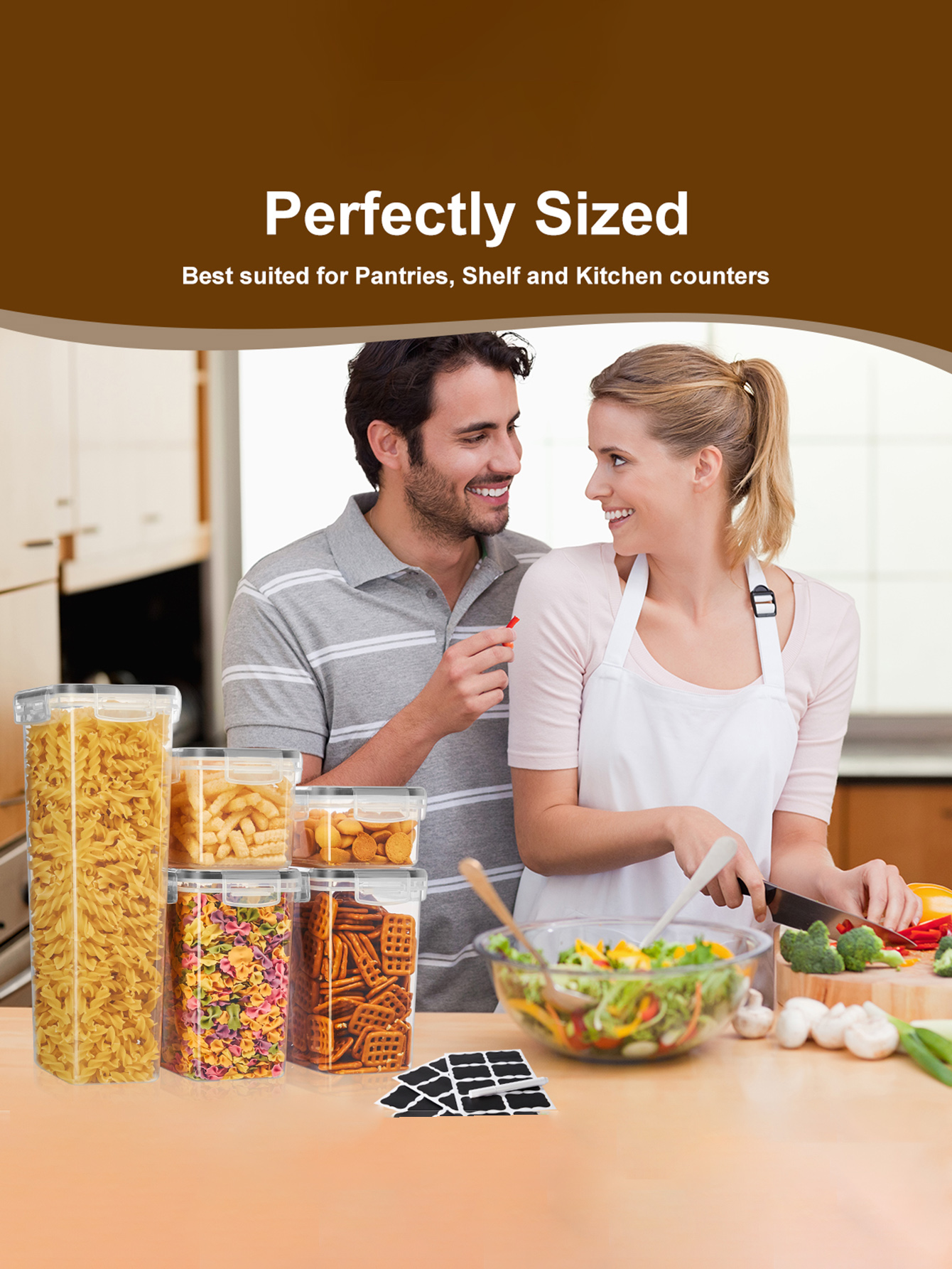 48 ชิ้น, ภาชนะเก็บอาหารแบบมีฝา - Food Storage Order บทวิจารณ์และราคา