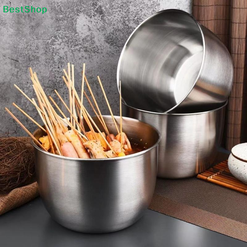 ♪ ชามผสมสแตนเลสแบบลึกพร้อมฝาปิ - Food Storage In Stainless Steel บทวิจารณ์และราคา