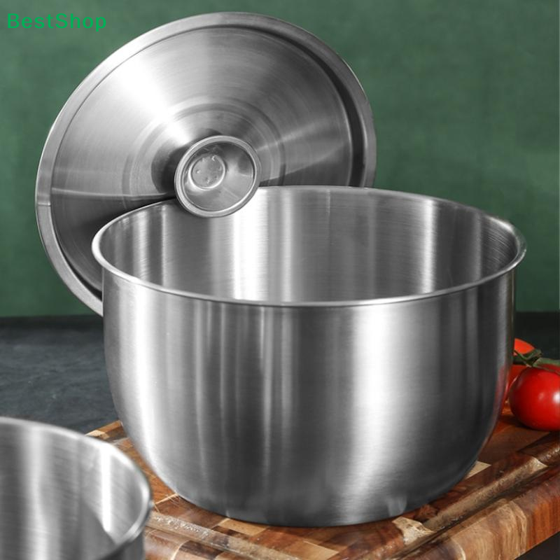 ♪ ชามผสมสแตนเลสแบบลึกพร้อมฝาปิ - Food Storage In Stainless Steel บทวิจารณ์และราคา