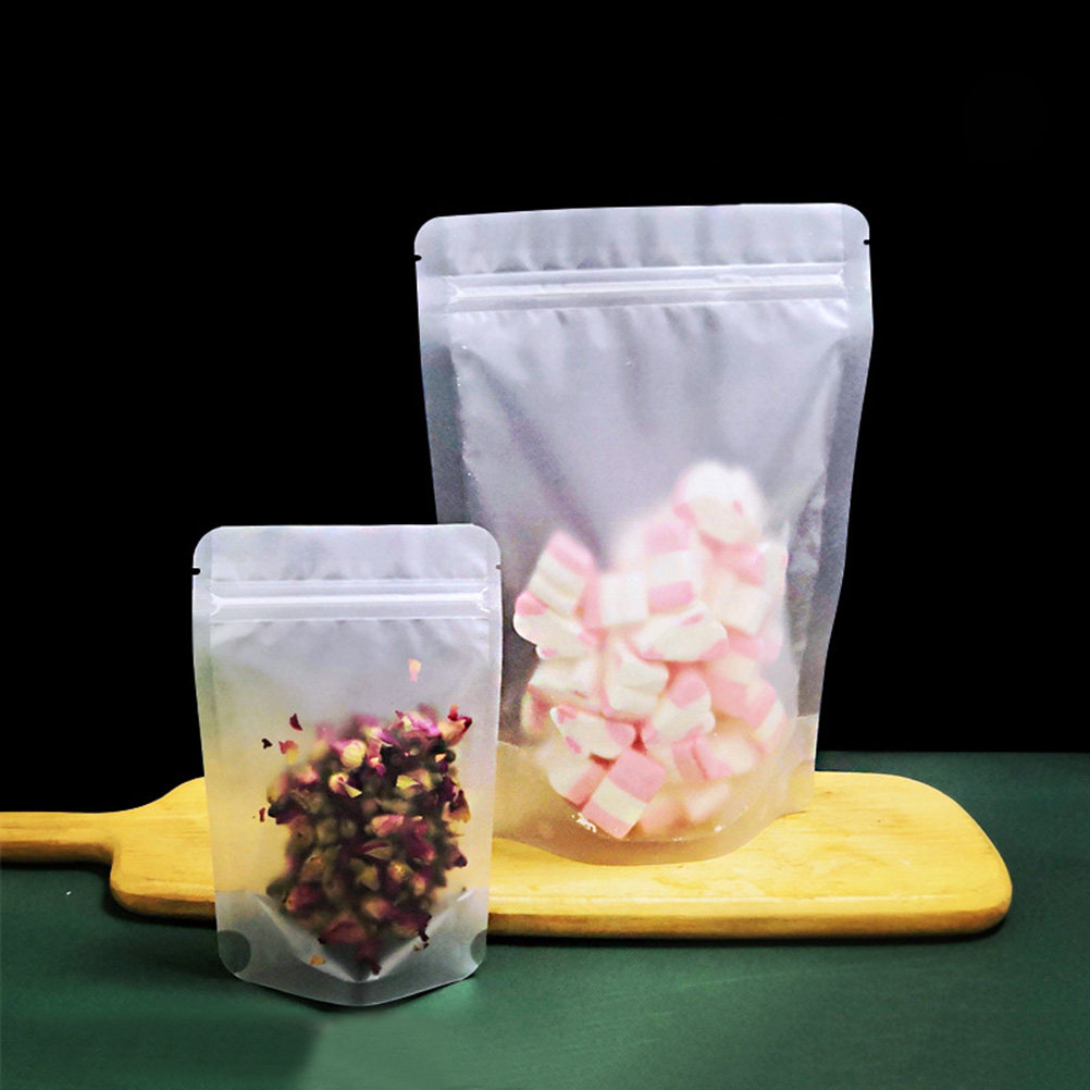 ถุงพลาสติกใสปิดผนึกเองได้ 100  - Food Storage Bag บทวิจารณ์และราคา