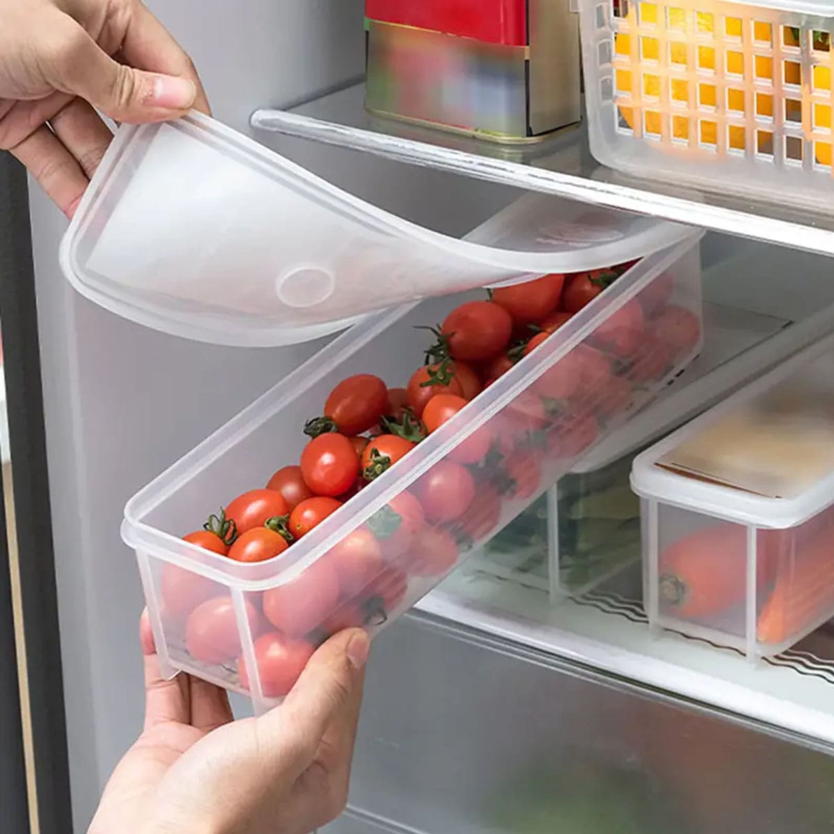 กล่องเก็บของพลาสติกใส 1 ชิ้น,  - Food Storage Order บทวิจารณ์และราคา