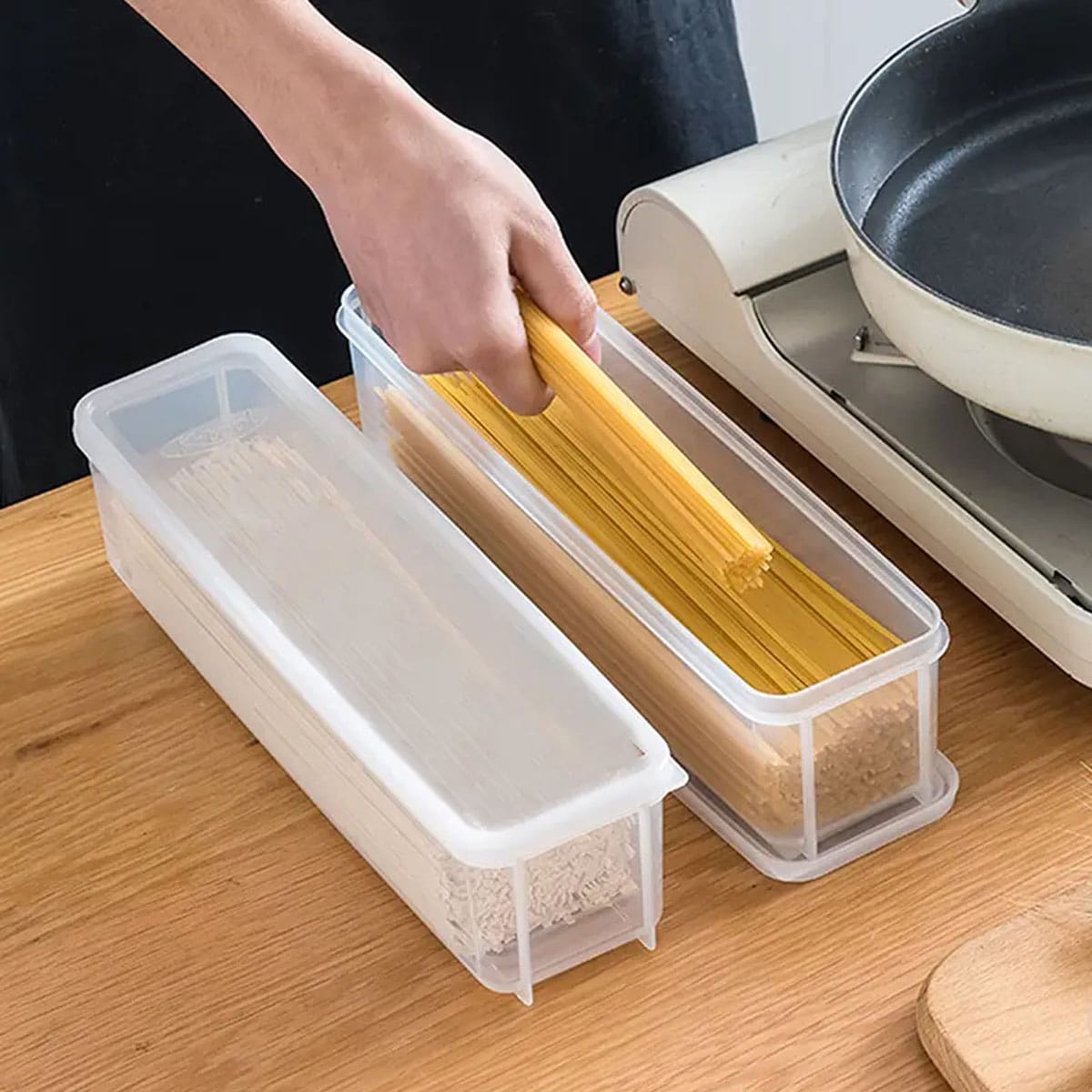 กล่องเก็บของพลาสติกใส 1 ชิ้น,  - Food Storage Order บทวิจารณ์และราคา