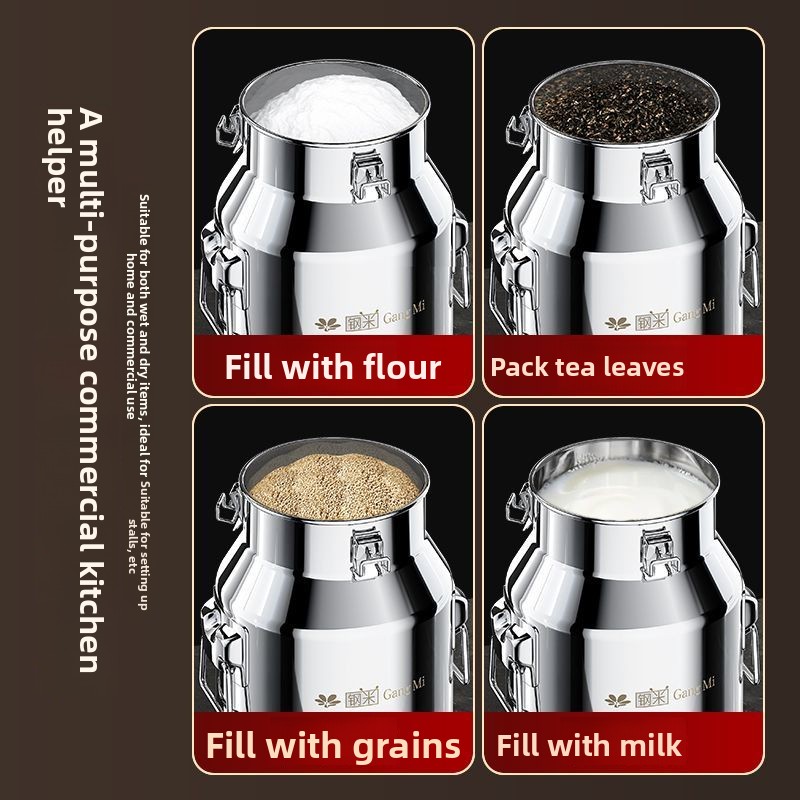 ถังเก็บและขนส่งนมและถั่วแบบปิด - Food Storage In Stainless Steel บทวิจารณ์และราคา